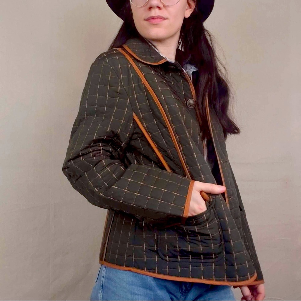 Black and brown jacket